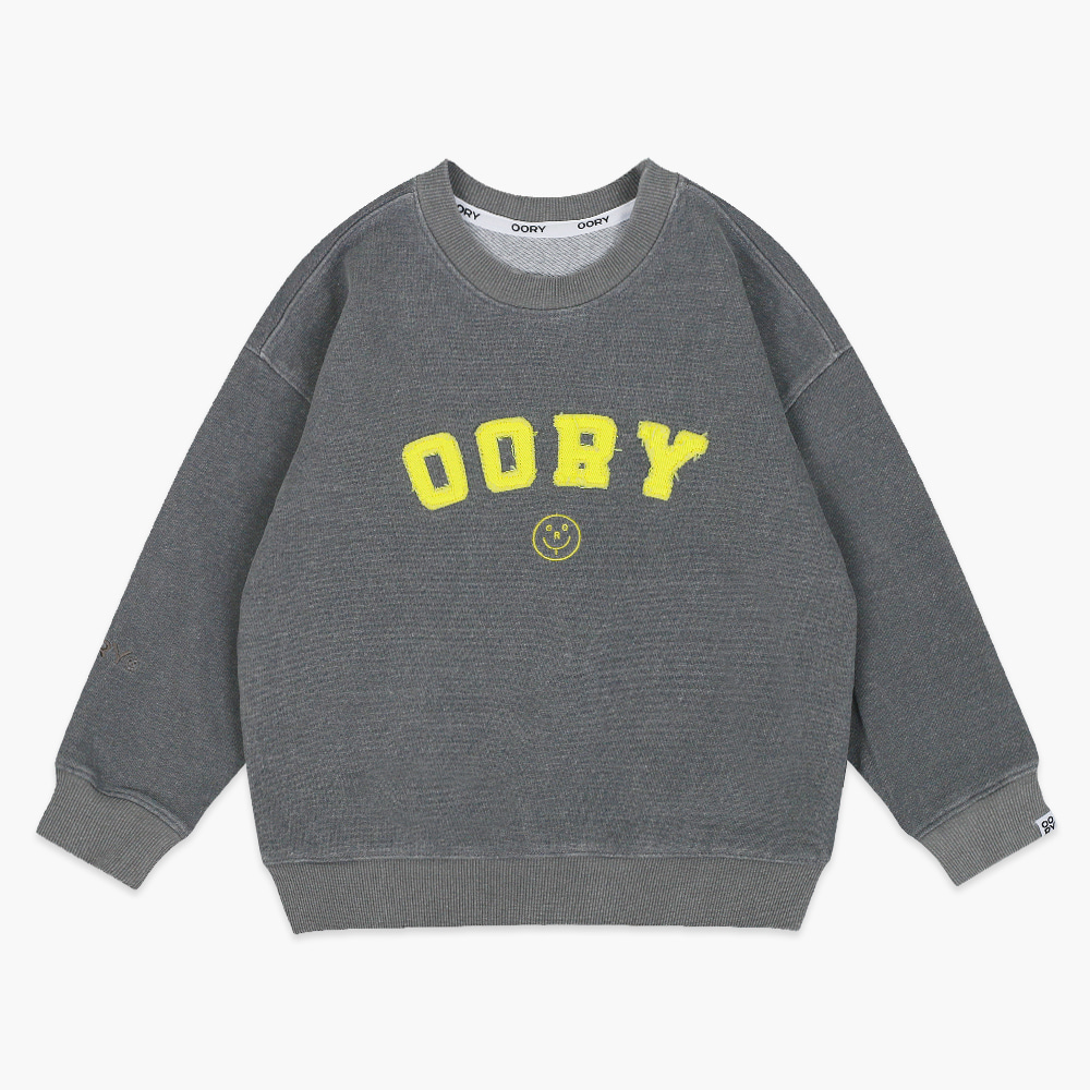 22 F/W OORY Logo sweatshirt - gray ( 2차 입고, 당일 발송 )