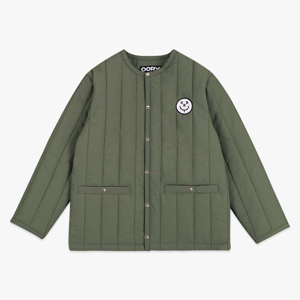 22 F/W OORY Quilting padding jacket - khaki ( 2차 입고, 당일 발송 )