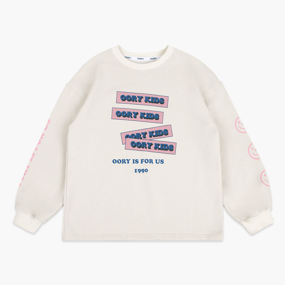 22 F/W OORY Label t-shirt - ivory ( 2차 입고, 당일 발송 )
