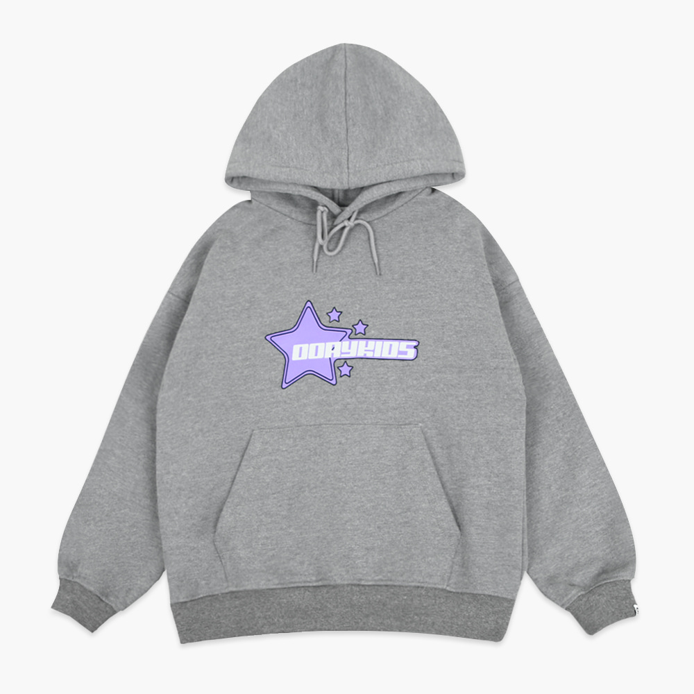 22 F/W OORY Star hoodie - gray ( 2차 입고, 당일 발송 )