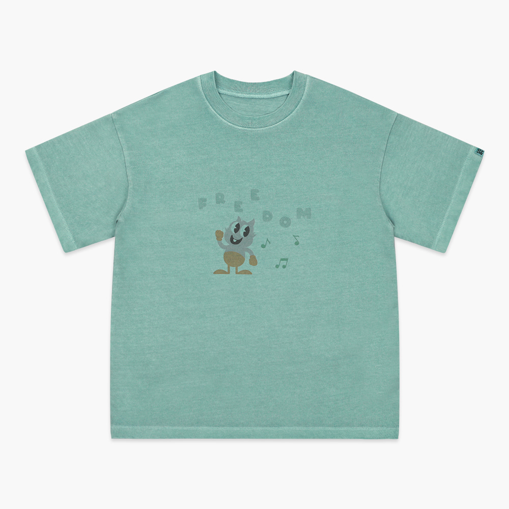 23 S/S OORY Pigment short sleeve t-shirt - green ( 2월 1일 오전 11시 오픈 )