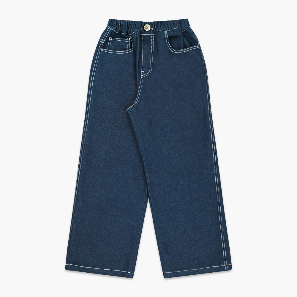 23 S/S OORY Wide denim pants - blue ( 2차 입고, 당일 발송 )
